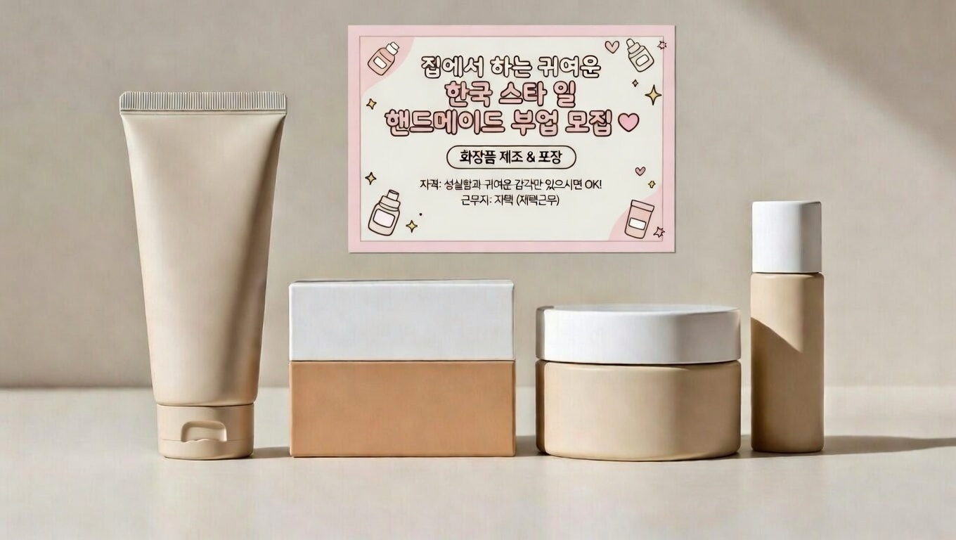 한국 스타일 진주 핸드메이드 팔찌와 목걸이